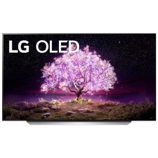 OLED телевизор LG OLED55C1RLA 54.6" (2021), ванильный белый