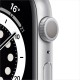 Умные часы Apple Watch Series 6 GPS 44mm Aluminum Silver Case with Sport White Band M00D3RU/A