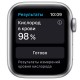 Умные часы Apple Watch Nike Series 6 GPS 40mm Aluminum Silver Case with Sport White-Black Band M00T3RU/A