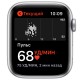 Умные часы Apple Watch Nike SE GPS 44mm Aluminum Silver Case with Sport White-Black Band MYYH2RU/A