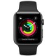 Умные часы Apple Watch Series 3 42mm Aluminum Case with Sport Band Black MTF32RU/A