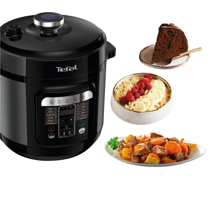 Купить Мультиварка-скороварка Tefal Home Chef Smart Multicooker CY601832 в магазине stiltv.ru по низкой цене, фото номер 3