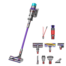 Пылесос Dyson Gen5 Detect absolute (SV23) Iron/Purple (9 насадок) 443072-01