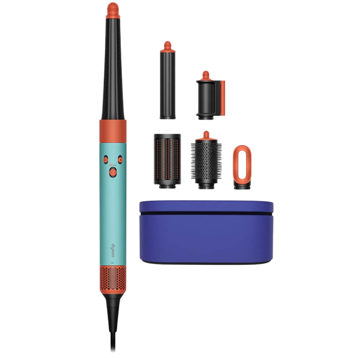 Купить Стайлер Dyson HS08 Airwrap i.d. Long Straight+Wavy Ceramic Patina/Topaz в магазине stiltv.ru по низкой цене