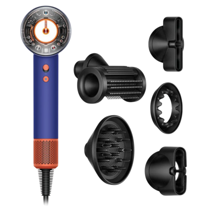 Купить Фен Dyson Supersonic Nural HD16 Vinca Blue/Topaz Orange  в магазине stiltv.ru по низкой цене