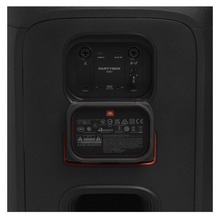 Купить Портативная акустика JBL Partybox Stage 520 в магазине stiltv.ru по низкой цене, фото номер 7