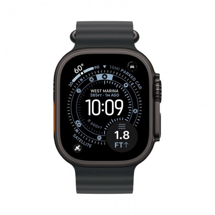 Apple Watch Ultra 3 (2025) 49mm Black Titanium Black Ocean Band