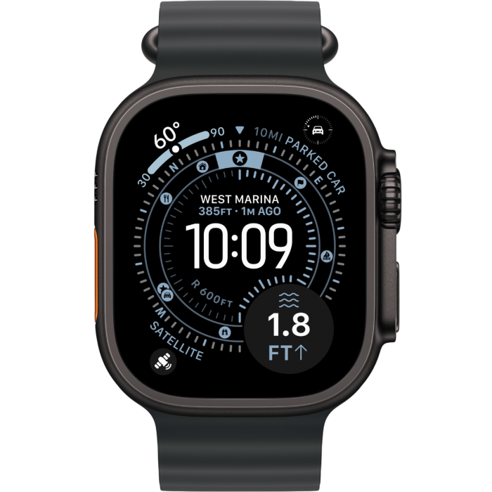 Купить Apple Watch Ultra 3 49mm Black Titanium Case with Black Ocean Band (2025) в магазине stiltv.ru по низкой цене, фото номер 1