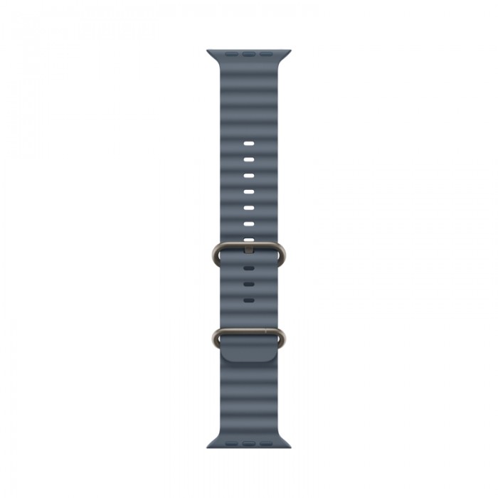 Apple Watch Ultra 3, 49 мм, Natural Titanium Anchor Blue Ocean Band