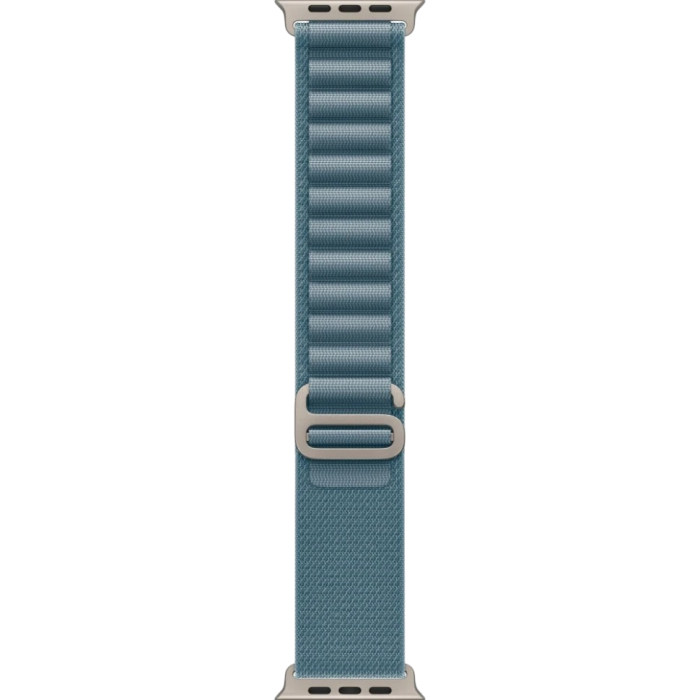 Apple Watch Ultra 2 49 мм Natural Titanium Trail Loop Blue