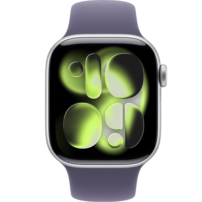 Купить Apple Watch Series 11 42mm Silver Aluminum Purple Fog S/M, 130-180mm в магазине stiltv.ru по низкой цене, фото номер 1