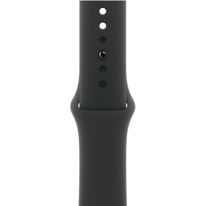 Apple Watch Series 11 46mm Jet Black Aluminum Black Sport Band M/L — купить в Москве по низкой цене