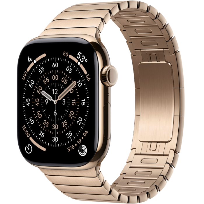 Купить Apple Watch Series 11 46mm Gold Titanium Case with Gold Link Bracelet в магазине stiltv.ru по низкой цене