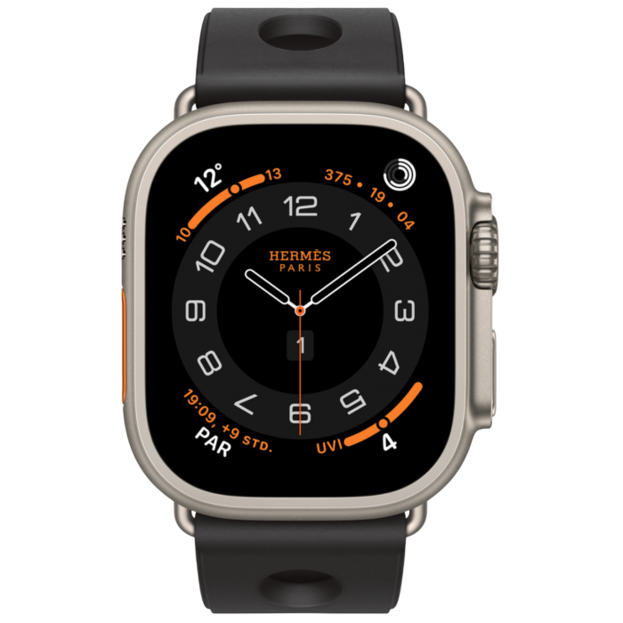 Купить Apple Watch Hermès Ultra 3 49mm Titanium Case with Single Tour Noir Scub'H Diving в магазине stiltv.ru по низкой цене, фото номер 1