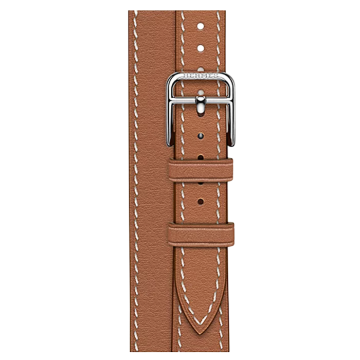 Купить Apple Watch Hermès Series 11 42mm Titanium Case with Double Tour Attelage Gold в магазине stiltv.ru по низкой цене, фото номер 2