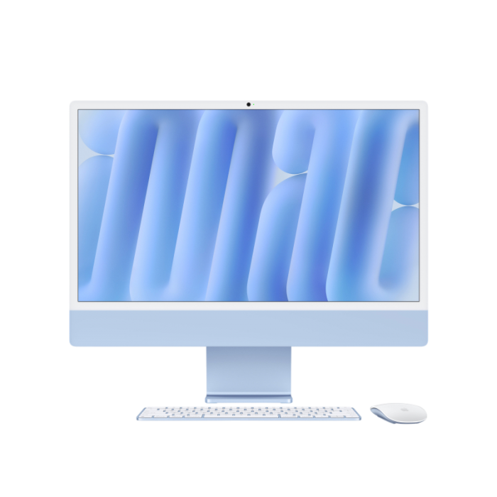 Купить Apple iMac 24 (2024) Retina 4K M4 (8C CPU, 8C GPU) 16/256 ГБ Blue в магазине stiltv.ru по низкой цене, фото номер 1