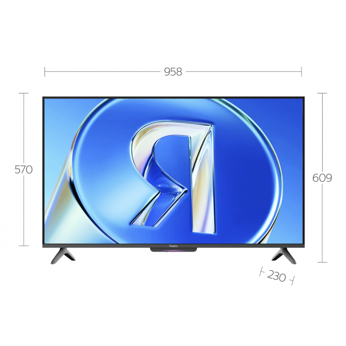 Купить Телевизор Яндекс ТВ Станция Бейсик QLED с Алисой 43“ 4K UHD (YNDX-00078) в магазине stiltv.ru по низкой цене, фото номер 4