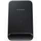 Беспроводная сетевая зарядка Samsung EP-N3300, мощность Qi: 7.5 Вт, черный с цифровой панелью, русская раскладка