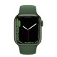 Умные часы Apple Watch Series 7 GPS 41mm Aluminum Case with Sport Band Green clover MKN03RU/A