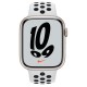 Умные часы Apple Watch Nike Series 7 GPS 45mm Aluminum Case with Nike Sport Band MKNA3RU/A