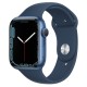 Умные часы Apple Watch Series 7 GPS 44mm Aluminum Case with Sport Band Abyss Blue MKN83