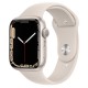 Умные часы Apple Watch Series 7 GPS 45mm Aluminum Case with Sport Band Starlight MKN63