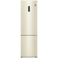 Холодильник LG GA-B509CETL, бежевый
