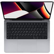 Ноутбук Apple MacBook Pro 14 Late 2021 [Z15H/18] Space Gray Z15G000DT RU/A (Apple M1 MAX 10-core CPU, 32-core GPU, 4TB, 32GB)