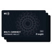 Криптовалютный кошелек Tangem Wallet набор из 3 карт