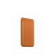 Чехол Apple для iPhone Leather Wallet MagSafe Golden Brown (MM0Q3ZM/A)
