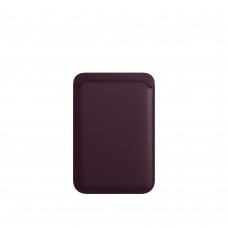 Чехол Apple для iPhone Leather Wallet MagSafe Dark Cherry MM0T3ZE/A