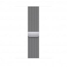 Браслет  Apple Milanese Loop 45mm (для корпуса 44/45 мм) Silver, серебристый (ML783ZM/A)