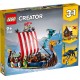 Конструктор Lego Creator 31132 Корабль викингов и Змей Мидгарда
