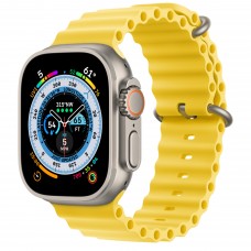 Умные часы Apple Watch Ultra GPS + Cellular 49мм Titanium Case with Yellow Ocean Band, Желтый