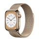 Умные часы Apple Watch Series 8 GPS + Cellular 41mm Gold Stainless Steel Case with Milanese Loop Gold, золотистый