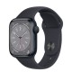 Умные часы Apple Watch Series 8 GPS 45mm Aluminum Case with Sport Band Midnight MNP13