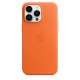 Чехол Apple iPhone 14 Pro Max Leather Case with MagSafe Orange MPPR3