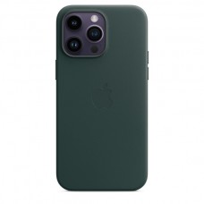 Чехол Apple iPhone 14 Pro Max Leather Case with MagSafe Forest Green MPPR3