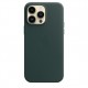 Чехол Apple iPhone 14 Pro Max Leather Case with MagSafe Forest Green MPPR3