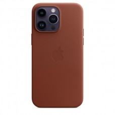Чехол Apple iPhone 14 Pro Max Leather Case with MagSafe  Umber MPPR3