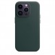 Чехол Apple iPhone 14 Pro Leather Case with MagSafe  Forest Green