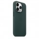 Чехол Apple iPhone 14 Pro Leather Case with MagSafe  Forest Green