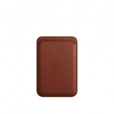 Чехол Apple для iPhone Leather Wallet MagSafe Umber