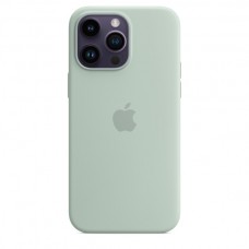 Чехол  Apple iPhone 14 Pro Max Silicone Case with MagSafe Succulent