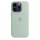 Чехол  Apple iPhone 14 Pro  Silicone Case with MagSafe  Succulent