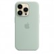 Чехол  Apple iPhone 14 Pro  Silicone Case with MagSafe  Succulent