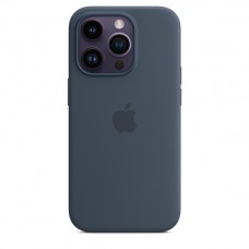 Чехол  Apple iPhone 14 Pro  Silicone Case with MagSafe Storm Blue