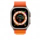 Ремешок для Apple Watch Ultra 49mm Orange Alpine Loop - Small