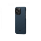 Чехол Pitaka MagEZ Case 3 для iPhone 14 Pro (6.1"), черно-синий, кевлар (арамид)