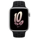 Apple Watch Series SE Gen 2 44mm Aluminium Case, midnight/black Nike Sport Band - S/M